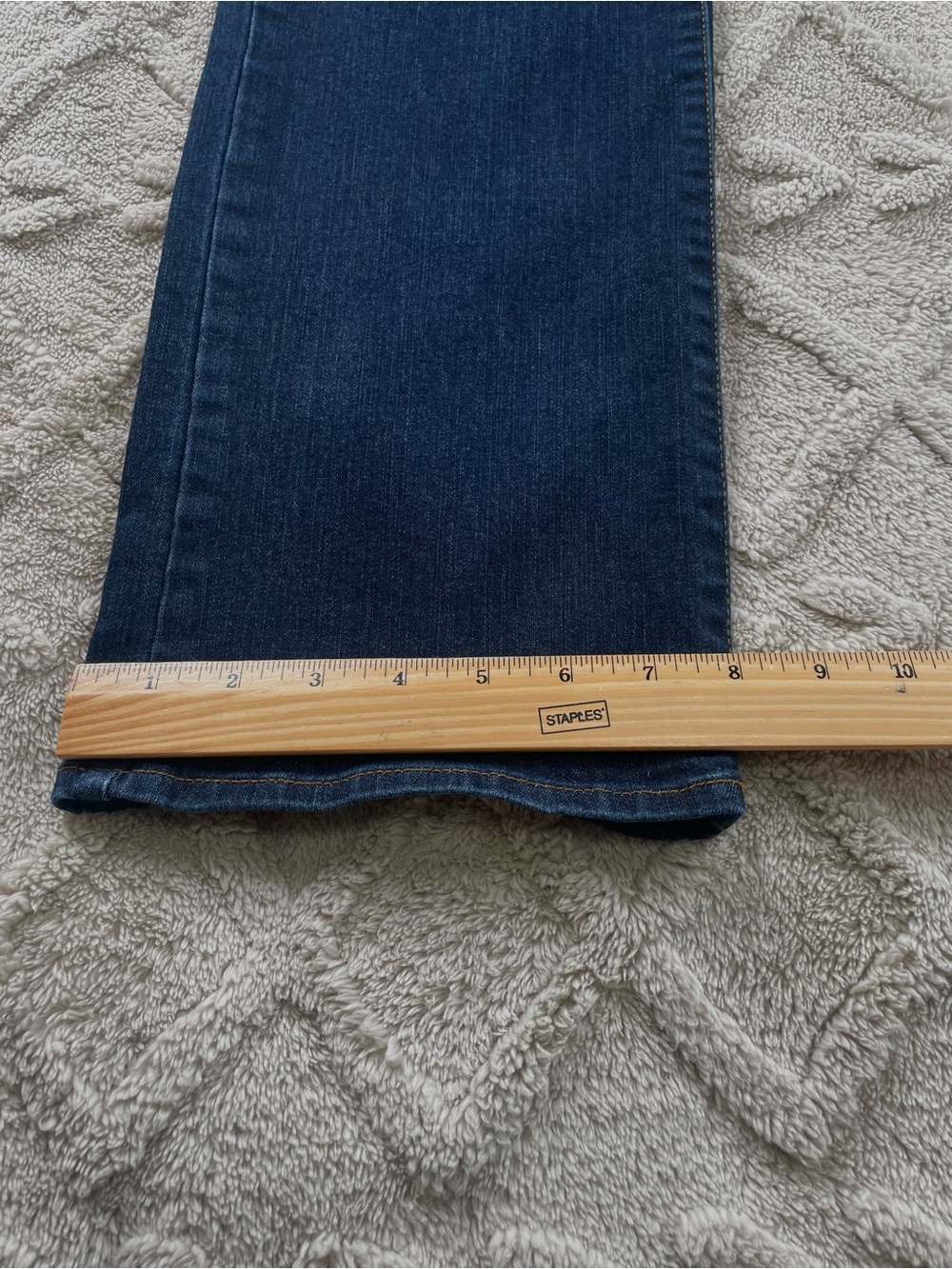 Liz Lange for Target Dark Blue Flare Maternity Jeans Sz 8 Casual - Picture 11 of 11